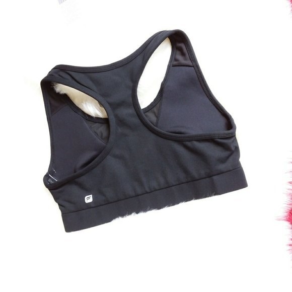 Fabletics Black Emmy Sport Bra UPF 50 XS - Picture 3 of 4
